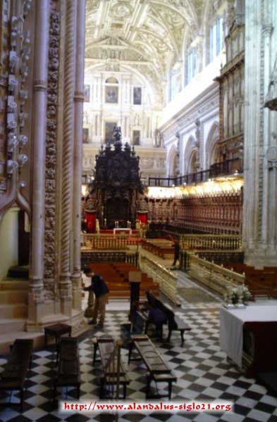 Vista general del Altar Mayor de la Mezquita Catedral de Córsoba